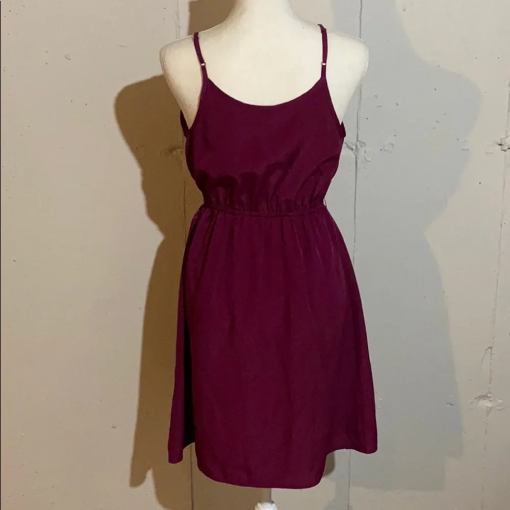Mossimo Color Block Thin Strap V Neck Dress - Picture 3 of 9